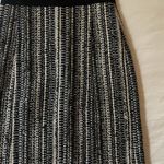 Milly Women’s Size 2 Black and Metallic Tweed A-Line Dress Photo 4