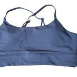 Johnny Was  Brand Calme Sports Bra Denim Blue Size Large Photo 0