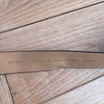 Juicy Couture  Vegan‎ Faux Leather Brown Multicolor Size M Womens Belt Buckle Photo 3