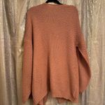 Brave Soul  London Burnt Orange Knit Oversized Chunky Cardigan Sweater L/16 Photo 1