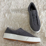 Keds  Women's‎ Gray Suede Platform Sneakers Slip On Lace Up Size 8 New Photo 0