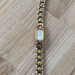 Seiko Vintage Ladies Watch Two-Tone Bracelet Silvery Pearl Dial New Battery Photo 5