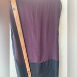 All Saints tiered‎ purple and black silk maxi dress size 2 Photo 5