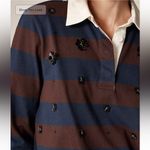 J.Crew  New premium-weight classic rugby shirt with embellishments Photo 1
