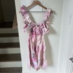 Zimmermann NWT  Crush Frill Mini Dress in Pink Floral Photo 3