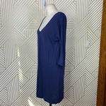 Lilly Pulitzer  Eliza 3/4 Sleeve T-Shirt‎ Dress in Navy Blue Size US Small Photo 7