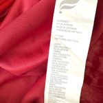 Fabletics NWT  Crushed Velour Zip Up Hoodie Jacket in Strawberry Red Photo 7