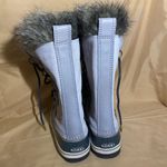 Sorel  Joan of Arctic Leather Waterproof Lace Up Faux Fur Boots Photo 5