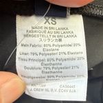 J.Crew NWT  Scalloped One Piece Swimsuit Black White Colorblock Sz XS CI109 Photo 9