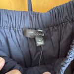 Madewell  Square Neck Puff Sleeve Dress 4‎ Blue NWT Travel Resort Shower NS986 Photo 4