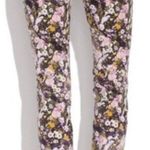 Madewell Floral multi color Skinny Jeans sz 28. Photo 1