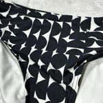 Calvin Klein Swimwear Geometric Black & White Side Tie Hipster Bikini Bottom XS Photo 12