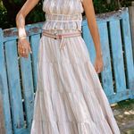 Soludos Turin Maxi Skirt Candy Stripe Photo 1