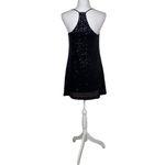 Marchesa Dress Pearl by Georgina Chapman Sequin Black Mini Dress, Size 2 Photo 7