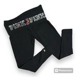 PINK - Victoria's Secret Victoria's Secret PINK! bling ombre fold over yoga pants Photo 1