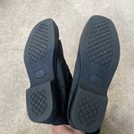 Totes Black Quilted Zipper Front Faux Fur Lined Rain Boots Size 6 Photo 3