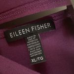 Eileen Fisher  Jersey casual dress Bateau neck in plum XL Photo 6