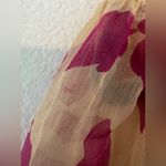 Theory  100% Silk Oriol Dress Floral Empire Waist Babydoll y2k NWT Sz Large *READ Photo 3