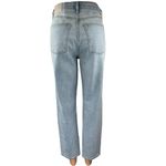 Everlane  Original Cheeky Women's Blue Straight High Waist Denim Jeans Pants 28 Photo 2