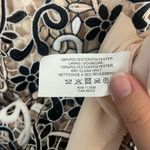 Shoshanna ANTHROPOLOGIE  FLUTTER-SLEEVE DRESS- SIZE 2 nude black white Photo 5