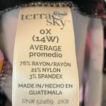 Terra & Sky  Women's slacks - Black and Pink 0X Photo 1