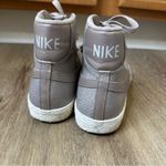 Nike  Blazer Mid Metallic Purple Snakeskin Sneakers 9 Photo 4