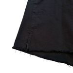 EXPRESS Wide Leg High Rise Fringe Hem Jeans in Washed Black, Sz 2 Short Photo 10