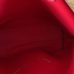 Mark Graham pebbled, leather laser cut C tote bag Red Photo 5