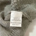 Princess Polly The Stan Gray Cropped Cable Knit Sweater M/L Photo 6