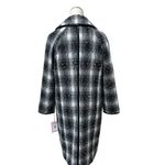 Avec Les Filles NWT Plaid Tweed Double-Breasted Coat Black Multi WOOL Photo 10