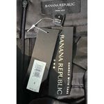 Banana Republic Wide Leg Black Satin Pants Size 4 Womens Dress Pants Photo 4