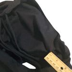 Oysho  Black High Neck Strappy Sports Bra Medium Yoga Pilates Minimalist Top Photo 6