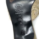 via spiga tan lace mules, made in Italy, size 8.5 Photo 8