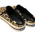 Keds Kate Spade New York Shoes Womens 7.5 Double Decker Mule Calf Hair Leopard Photo 1