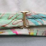 No Boundaries  Pink Floral Boho Swim Sports Bra Beach Bralette Bikini Top L Large Photo 3