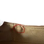 Report tannish brown ballet vika flats slip on cut out design women's 6 1/2 Tan Size 6.5 Photo 9