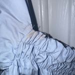 ASTR Light Blue Puff Sleeve Blouse Photo 6