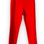 St. John Red Santana Knit Pants Photo 0