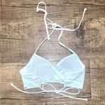 PINK - Victoria's Secret Iredescent silver Bikini Top Photo 1