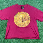 Fruit of the Loom Vintage "The Best of" Earth Wind Fire Best maroon cut off tee Photo 0