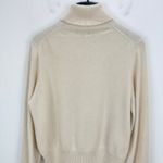 J.Crew  Cashmere Shrunken Turtleneck Sweater Classic Cream Ivory Womens XL Photo 10