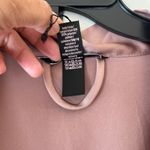 Victoria's Secret  Robe Sz M L Pink Open Front Belted Satin Texture Kimono Sleeves Photo 6