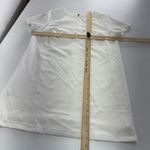 Lulus Dress Womens Medium White Shift and Shout Shift Mini Bridal Photo 7