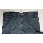 Dkin High Rise Straight Leg Stretch Blue Jeans Sz 20 Hipster Modern Photo 3