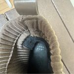 A New Day Chocolate Brown faux Leather booties Stretch Sides size 8.5 Photo 5