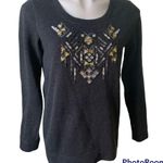 EXPRESS  Embellished Sweatshirt Photo 1
