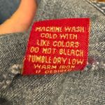 Vintage Casablanca Size Medium Denim Button Front Collared Sleeveless Maxi Dress Blue Photo 12