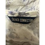 French Connection  Vintage‎ Floral Print A Line Midi Skirt Button Side SILK Photo 5