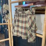 Free People  Las Palmas Sailor Shorts 100% Cotton Harem Plaid - Sz Med 🧡🎀 Photo 5