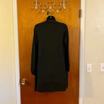 Delirious Black & Green Long Sleeve Dress with Attached Over Sweater Photo 8
